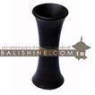 balishine This vase is produced in Bali made from mango wood and formating  by the skin of coconut shell.