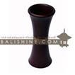 balishine This vase is produced in Bali made from mango wood and formating  by the skin of coconut shell.