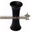 balishine This vase is produced in Bali made from mango wood and formating  by red coral.