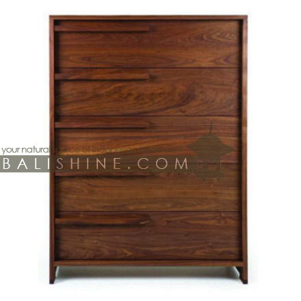 Balishine: Your natural source of indonesian handicraft presents in its Home Decor collection the Chest of Drawers:114MNF655899:This rectangular chest is produced in indonesia, made from teak wood. It has 5 drawers.  This furniture is made from high quality teak wood grade A premium. Natural, chocolate or dark color.