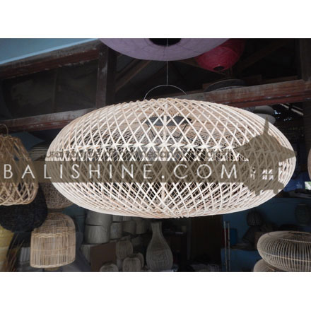 Balishine: Your natural source of indonesian handicraft presents in its Home Decor collection the Rattan Lampshade:13MAL867484:This lamp shade produced in Indonesia is made from natural rattan.  