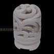 balishine This round candle holder is produced in Indonesia made from natural white lime stone. 