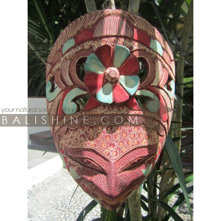 Balishine: Your natural source of indonesian handicraft presents in its Home Decor collection the Mask Batik Painting:17MBK486489:This mask batik painting is produced in indonesia, made albasia wood.  Mixed design