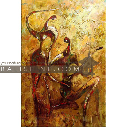 Balishine: Your natural source of indonesian handicraft presents in its Home Decor collection the Painting:17SPS495253:This painting is produced in Bali by artists coming from the Bali art school and from the art village of Ubud. We produced our own canvas to have the highest quality and also import our acrylic colors from germany.  It is made from acrylic-painting on a canvas.