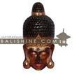 balishine This buddha mask is a handicraft of Bali made from albesia wood with skin of egg.