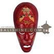 balishine This mask is a handicraft of Lombok made from mahogany wood.