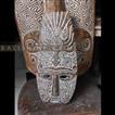 balishine This primitive mask is a handicraft of Flores,made from acacia wood.