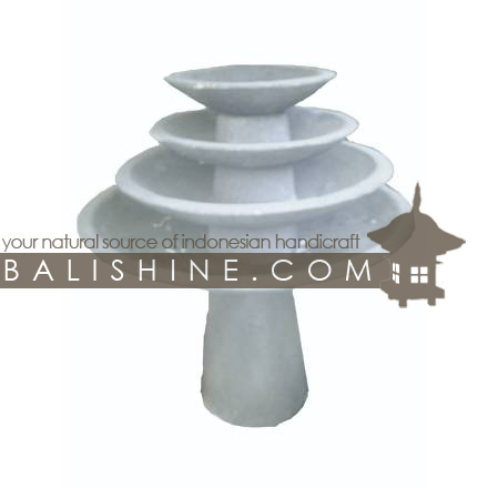 Balishine: Your natural source of indonesian handicraft presents in its Outdoor collection the Water Fountain:218SSR3695:This water fountain is produced in Indonesia, made from cement.  Sold without pump. It you want purchase a pump, let us know and we will quote it for you.