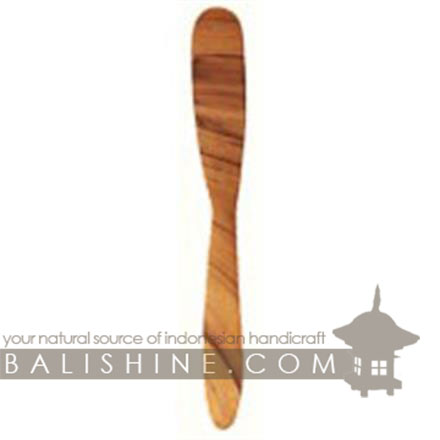 Balishine: Your natural source of indonesian handicraft presents in its Tableware collection the Knife:632WAS7074:This knife is produced in Bali made from natural old teak wood with coconut oil finishing.  