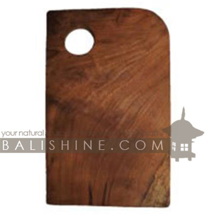 Balishine: Your natural source of indonesian handicraft presents in its Tableware collection the Cutting Board:634WAS7225:This cutting board is produced in Bali made from natural old teak wood with coconut oil finishing.  
