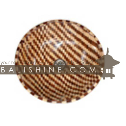 Balishine: Your natural source of indonesian handicraft presents in its Home Decor collection the Skin of Coconut Shell Sink:11DIV111:This sink is produced in Indonesia made from resin with the skin of coconut shell  