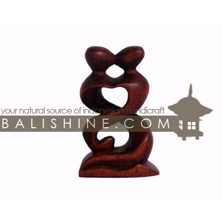 Balishine: Your natural source of indonesian handicraft presents in its Home Decor collection the Suar Wood Abstract Statue:12IMS381:This abstract statue is a handicraft of Bali made from suar wood.  