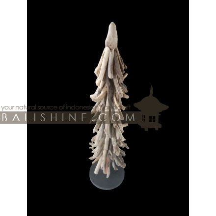 Balishine: Your natural source of indonesian handicraft presents in its Home Decor collection the Fir Tree of DriftWood:12FOR336773:This decorative tree is made from recycled drift wood.  