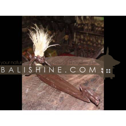 Balishine: Your natural source of indonesian handicraft presents in its Home Decor collection the Primitive Statue:12LEG35156:This primitive incense holder is produced in Bali made from suar wood.  