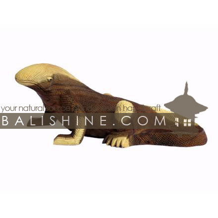 Balishine: Your natural source of indonesian handicraft presents in its Home Decor collection the Jempinis Varang Statue:12IMS3372:This varang statue is produced in Bali made from jempinis wood.  