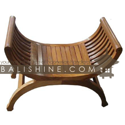 Balishine: Your natural source of indonesian handicraft presents in its Home Decor collection the Bench:114SRI663797:This bench is produced in indonesia, made from teak wood.  Natural, chocolate or dark color