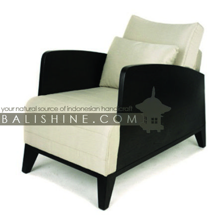 Balishine: Your natural source of indonesian handicraft presents in its Home Decor collection the Chair:114MNF445953:This chair is produced in indonesia, made from teak wood. This price is with cushion.  This furniture is made from high quality teak wood grade A premium. Natural, chocolate or dark color.