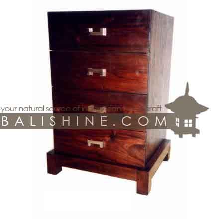 Balishine: Your natural source of indonesian handicraft presents in its Home Decor collection the Chest:114GEN653984:This chest is produced in indonesia, made from teak wood. It has 4 drawers.  Natural, chocolate or dark color