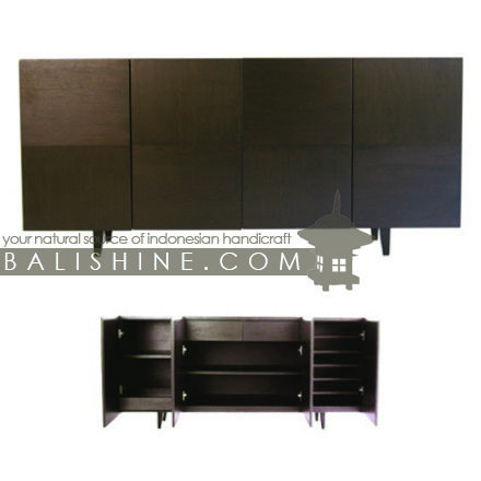 Balishine: Your natural source of indonesian handicraft presents in its Home Decor collection the Chest of Drawers:114MNF655900:This rectangular chest is produced in indonesia, made from teak wood. It has 4 doors and 2 drawers.  This furniture is made from high quality teak wood grade A premium. Natural, chocolate or dark color.