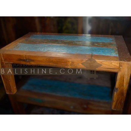 Balishine: Your natural source of indonesian handicraft presents in its Home Decor collection the Coffee Table:114FAK136473:This coffee table is produced in indonesia, made from teak wood.  Mixed color