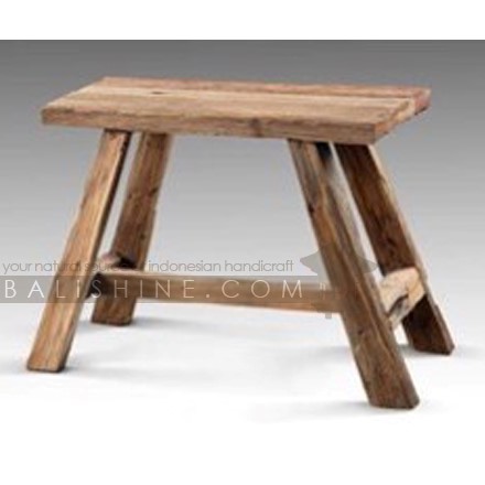 Balishine: Your natural source of indonesian handicraft presents in its Home Decor collection the Maria Natural Suar Wood Bench Single:114CAN668081:This minimalist single bench is produced in indonesia, made from suar wood.   Available in natural, dark, white wash or black wash color.