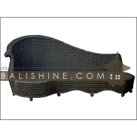 Balishine: Your natural source of indonesian handicraft presents in its Home Decor collection the Sofa:114SRI444051:This sofa is produced in indonesia, made from seagrass and teak wood. This price is without cushion.  Several materials are available : seagrass, banana leaf or rotan