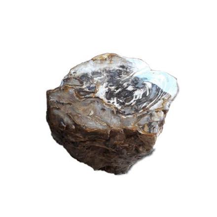 Balishine: Your natural source of indonesian handicraft presents in its Home Decor collection the Petrified Wood Round Stool Top Polish:114DF848423:This round stool is made from petrified wood with top polish.  