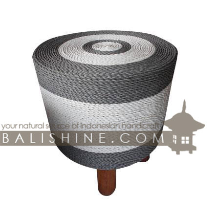 Balishine: Your natural source of indonesian handicraft presents in its Home Decor collection the Seagrass Stool:114MAR667596:This stool is produced in Bali and made from seagrass weaving with teck wood.  