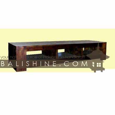 Balishine: Your natural source of indonesian handicraft presents in its Home Decor collection the TV Stand:114GEN253991:This TV stand is produced in indonesia, made from teak wood.   Natural, chocolate or dark color