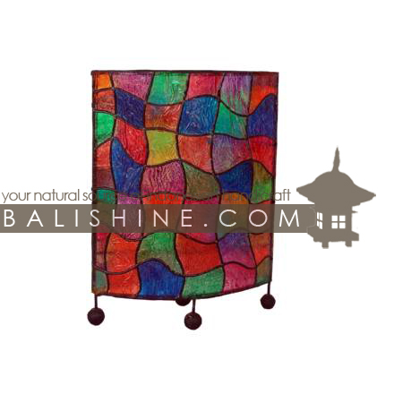 Balishine: Your natural source of indonesian handicraft presents in its Home Decor collection the Lamp:13NAL15797:This lamp is produced in Indonesia made from stainless resin and fiberglass.  For electric fitting please contact us