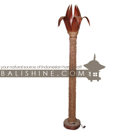 Balishine: Your natural source of indonesian handicraft presents in its Home Decor collection the Lamp:13TRB155387:This lamp is produced in Indonesia made from coco and pakis wood.  For electric fitting please contact us