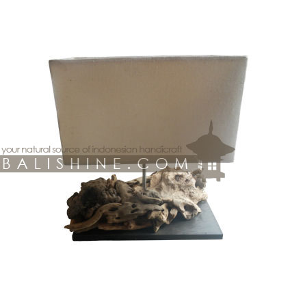 Balishine: Your natural source of indonesian handicraft presents in its Home Decor collection the Lamp DriftWood:13FOR156768:This driftwood lamp  is produced in Bali made from recycled driftwood.  