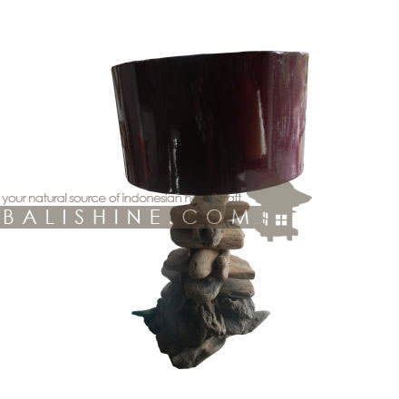 Balishine: Your natural source of indonesian handicraft presents in its Home Decor collection the Lamp DriftWood:13FOR156769:This driftwood lamp  is produced in Bali made from recycled driftwood.  