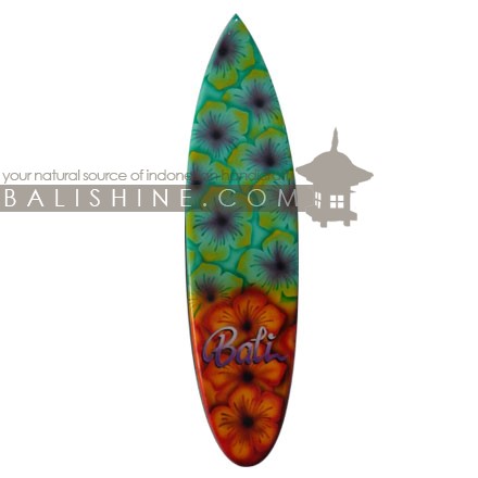 Balishine: Your natural source of indonesian handicraft presents in its Home Decor collection the Decorative Surf Board:17ROR507738:This decorative surf board is made from jempinis wood with hairbrush color finishing.  Custom design available. Please contact us.