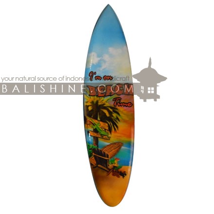 Balishine: Your natural source of indonesian handicraft presents in its Home Decor collection the Decorative Surf Board:17ROR507754:This decorative surf board is made from jempinis wood with hairbrush color finishing.  Custom design available. Please contact us.