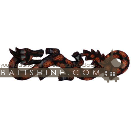 Balishine: Your natural source of indonesian handicraft presents in its Home Decor collection the Dragon:17MUL481679:This dragon carving is a handicraft of Bali made from albesia wood.  