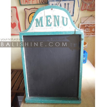Balishine: Your natural source of indonesian handicraft presents in its Home Decor collection the Menu Wall Panel:17KAC507855:This wall frame is produced in Indonesia made from albasia wood.  Other colour possible.