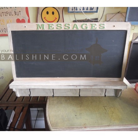 Balishine: Your natural source of indonesian handicraft presents in its Home Decor collection the Note Wall Panel:17KAC507860:This wall frame is produced in Indonesia made from albasia wood.  Other colour possible.
