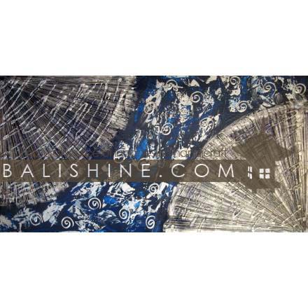 Balishine: Your natural source of indonesian handicraft presents in its Home Decor collection the Painting:17MAG494409:This painting is produced in Bali by artists coming from the Bali art school and from the art village of Ubud. We produced our own canvas to have the highest quality and also import our acrylic colors from germany.  It is made from acrylic-painting on a canvas with coconut leaf.