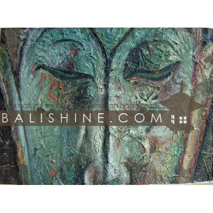 Balishine: Your natural source of indonesian handicraft presents in its Home Decor collection the Painting:17MAG494541:This painting is produced in Bali by artists coming from the Bali art school and from the art village of Ubud. We produced our own canvas to have the highest quality and also import our acrylic colors from germany.  It is made from acrylic-painting on a canvas with recycle paper.