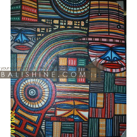 Balishine: Your natural source of indonesian handicraft presents in its Home Decor collection the Painting:17SPS495268:This painting is produced in Bali by artists coming from the Bali art school and from the art village of Ubud. We produced our own canvas to have the highest quality and also import our acrylic colors from germany.  It is made from acrylic-painting on a canvas.