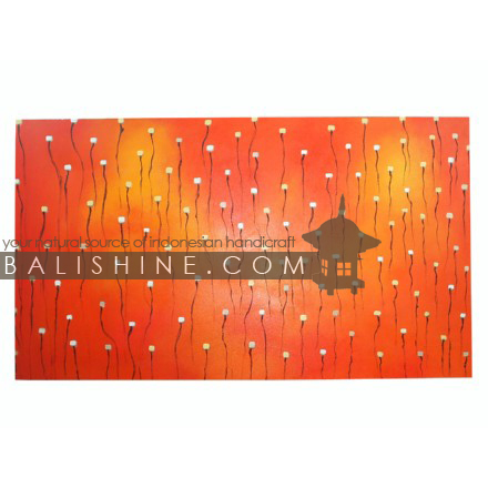 Balishine: Your natural source of indonesian handicraft presents in its Home Decor collection the Painting:17SPS495274:This painting is produced in Bali by artists coming from the Bali art school and from the art village of Ubud. We produced our own canvas to have the highest quality and also import our acrylic colors from germany.  It is made from acrylic-painting on a canvas.