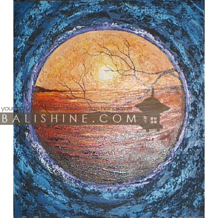 Balishine: Your natural source of indonesian handicraft presents in its Home Decor collection the Painting:17SPS495298:This painting is produced in Bali by artists coming from the Bali art school and from the art village of Ubud. We produced our own canvas to have the highest quality and also import our acrylic colors from germany.  It is made from acrylic-painting on a canvas.