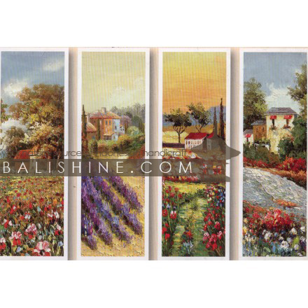 Balishine: Your natural source of indonesian handicraft presents in its Home Decor collection the Painting:17SPS495363:This painting is produced in Bali by artists coming from the Bali art school and from the art village of Ubud. We produced our own canvas to have the highest quality and also import our acrylic colors from germany.  It is made from acrylic-painting on a canvas.