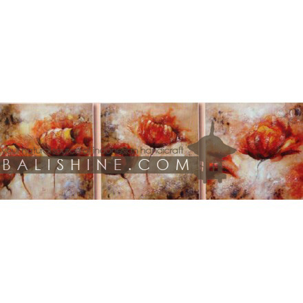 Balishine: Your natural source of indonesian handicraft presents in its Home Decor collection the Painting:17SPS495374:This painting is produced in Bali by artists coming from the Bali art school and from the art village of Ubud. We produced our own canvas to have the highest quality and also import our acrylic colors from germany.  It is made from acrylic-painting on a canvas.