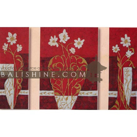 Balishine: Your natural source of indonesian handicraft presents in its Home Decor collection the Painting:17SPS495378:This painting is produced in Bali by artists coming from the Bali art school and from the art village of Ubud. We produced our own canvas to have the highest quality and also import our acrylic colors from germany.  It is made from acrylic-painting on a canvas.