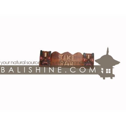 Balishine: Your natural source of indonesian handicraft presents in its Home Decor collection the Tiki Sign:17BAA505212:This tiki sign is a handicraft of Bali made from albesia wood.  Personalize your text