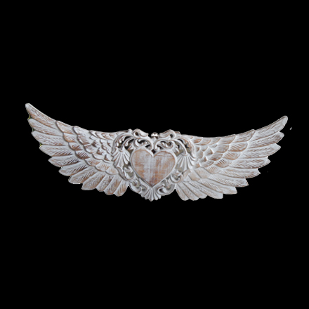 Balishine: Your natural source of indonesian handicraft presents in its Home Decor collection the Wooden Wall Decor Angel Wings:17NIR508682:When it comes to decorating your home, sometimes it?s better to just wing it! A stylish way to do so, this winged wall decorative adds an angelic touch to your interior.  We are Showing them in our Beautiful White Wash color. If you want a different color leave us a message in the order from to what color you want.