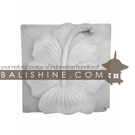 Balishine: Your natural source of indonesian handicraft presents in its Outdoor collection the Stone Frame:211BIB3658:This stone frame is produced in Indonesia, made from lime stone.  white color