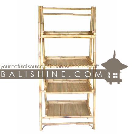 Balishine: Your natural source of indonesian handicraft presents in its The shop accessories collection the Display:319GAC4979:This folding display is produced in Bali, made from bambou.  natural, green, red, black or chocolate color